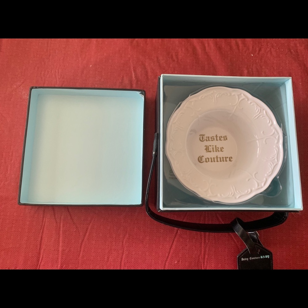 Juicy Couture “taste’s like couture” baby bowl